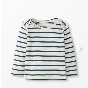 Hanna Andersson Baby Lap Shoulder Top In Organic Cotton